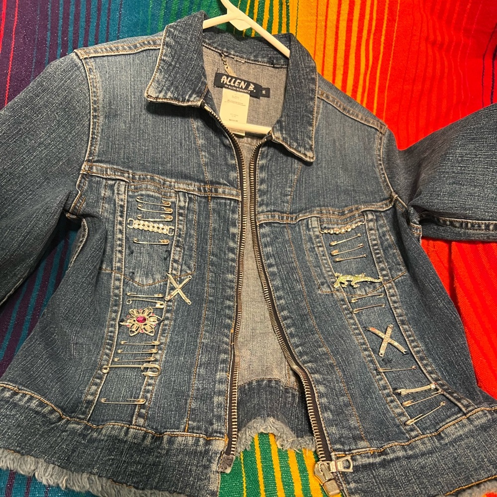 Vintage Allen Z Jean Jacket